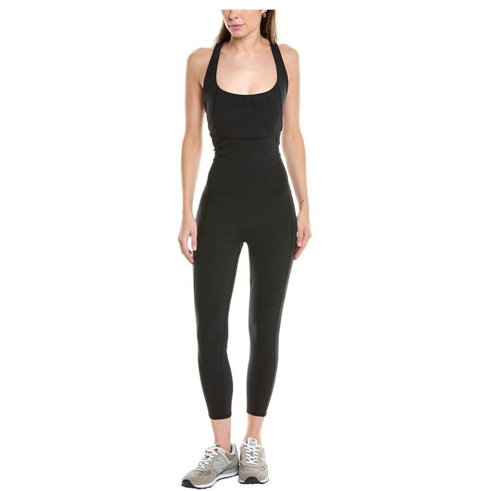 Spiritual Gangster Black Fitted Jumpsuit -Like New - Picture 3 of 14